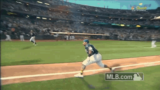 a baseball game is being played in california and is being shown on mlb.com