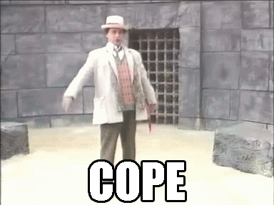 Cope Sylvester Mccoy GIF - Cope Sylvester Mccoy Doctor Who GIFs