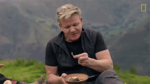 Eating A Worm Gordon Ramsay GIF - Eating A Worm Gordon Ramsay Gordon Ramsay Eats Worms From A Cactus GIFs