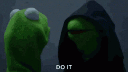 Funny Do It GIF - Funny Do It Kermit The Frog GIFs