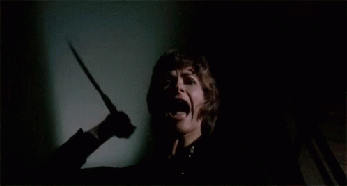 Play Misty For Me Stab GIF - Play Misty For Me Stab Knife GIFs