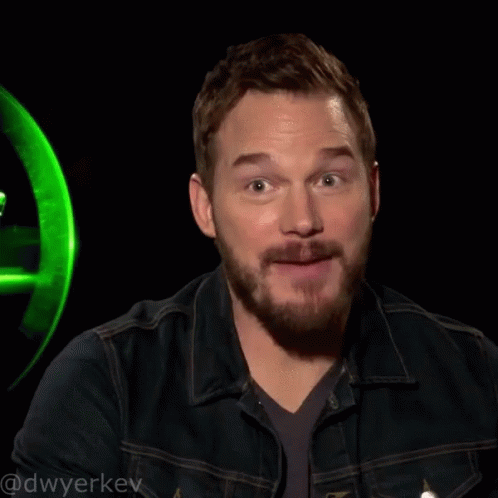 Chris Pratt Reactions GIF - Chris Pratt Reactions Marvel GIFs