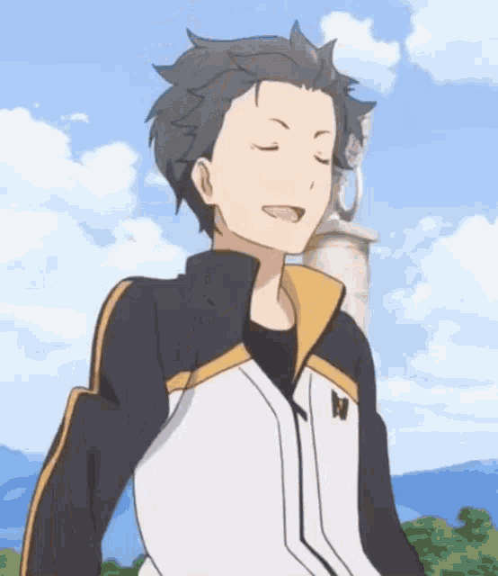 a cartoon character with the letter n on his shirt