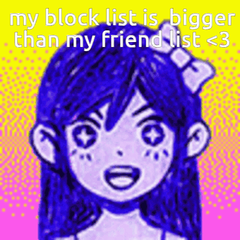 Omori Block GIF - Omori Block Friend List GIFs