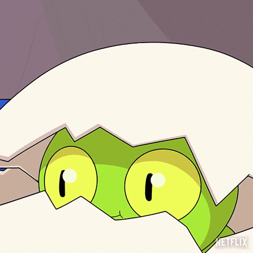 a cartoon of a lizard with netflix written in the corner