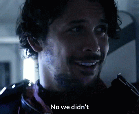 No We Dont The100 GIF - No We Dont The100 Bellamy Blake GIFs
