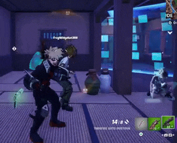 a screenshot of a video game with a suppressed pistol in the corner