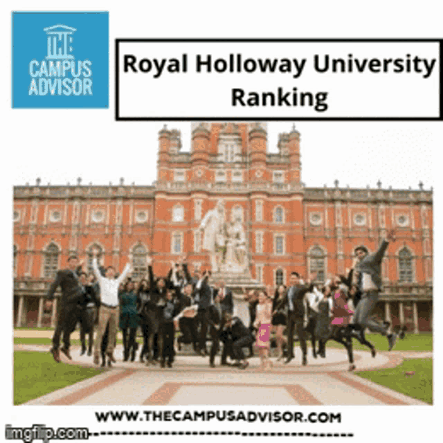Royal Holloway University Ranking Campus Advisor GIF