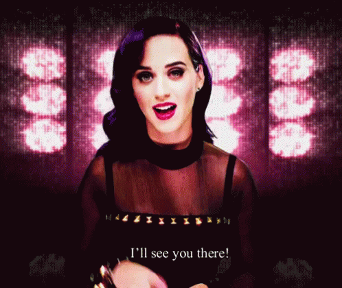 See You There GIF - Katy Perry Seeyou Wink GIFs