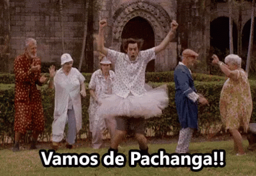 Vamos De Pachanga GIF - Jim Carrey Ace Ventura Dancing GIFs