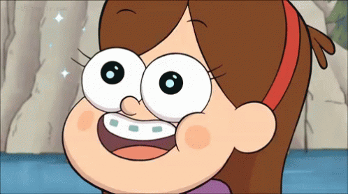 When U See Someone Beautiful GIF - Gravity Falls Mabel Snap Out Of It GIFs