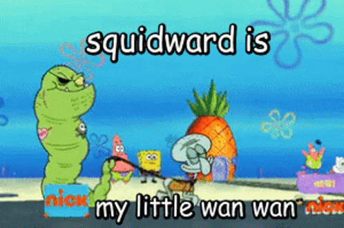 Spongebob Squidward GIF - Spongebob Squidward My Little GIFs