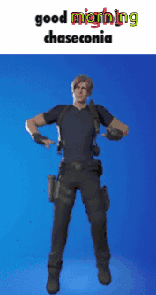 Good Morning Chaseconia GIF - Good Morning Chaseconia Leon Kennedy GIFs