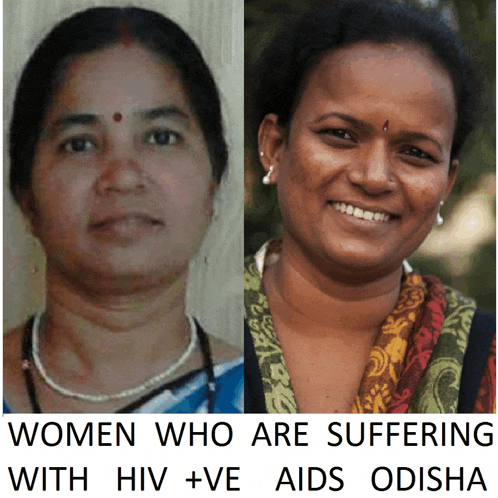 a poster for women who are suffering with hiv and ve aids