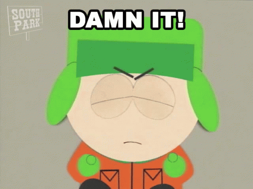 Damn It Kyle Broflovski GIF - Damn It Kyle Broflovski South Park GIFs