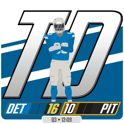an illustration of a football player standing in front of the number 10