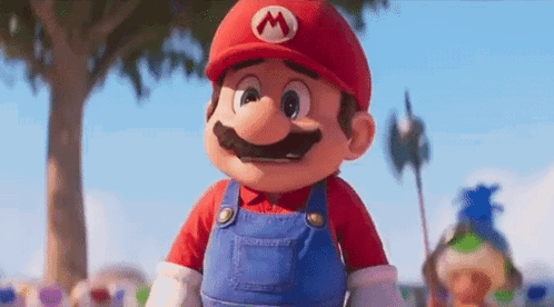 Mario Nervous Laugh GIF - Mario Nervous Laugh Nervous GIFs