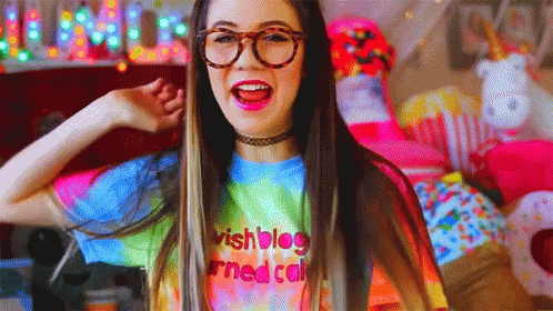 Covering Camera Jessie Paege GIF - Covering Camera Jessie Paege Good Bye GIFs