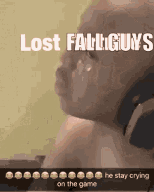 Fall Guys Lost GIF - Fall Guys Lost Crying GIFs