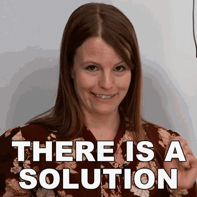 There Is A Solution Emma GIF