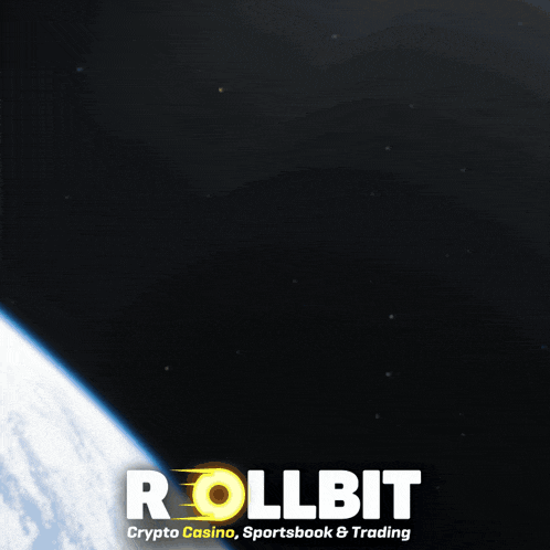 an advertisement for rollbit crypto casino sportsbook trading