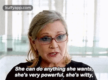 She Can Do Anything She Wants,She'S Very Powerfül, She'S Witty,.Gif GIF