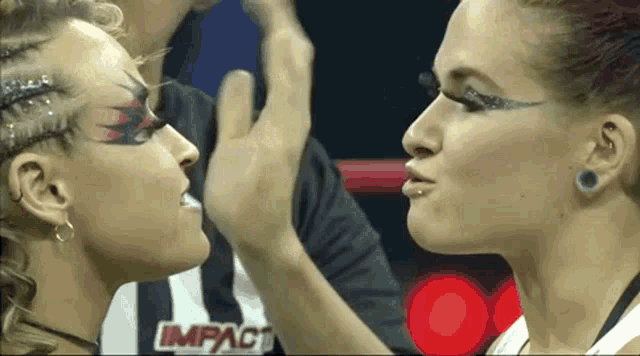 Impact Wrestling Masha Slamovich GIF - Impact Wrestling Masha Slamovich Jordynne Grace GIFs
