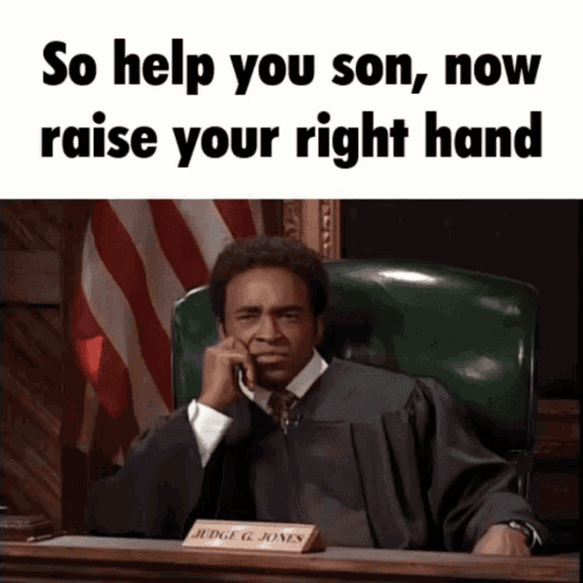 So Help You Son Now Raise Your Right Hand GIF - So Help You Son Now Raise Your Right Hand GIFs