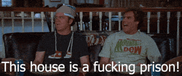 Step Brothers Stepbrothers GIF - Step Brothers Stepbrothers This House Is A Fucking Prison GIFs