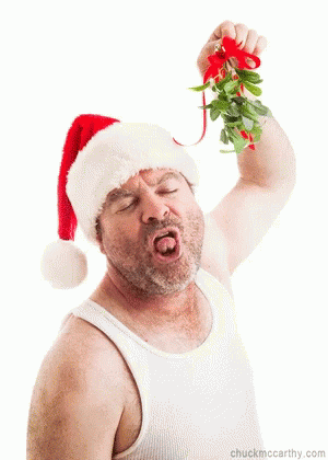 Kiss Mistletoe GIF - Kiss Mistletoe Christmas GIFs