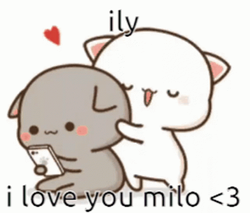I Love You Milo Ily Hug From Mizu GIF - I Love You Milo Ily Hug From Mizu GIFs