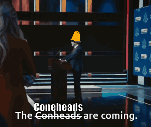 Coneheads Bitcone GIF - Coneheads Bitcone Cone GIFs