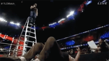 Ladder Slam GIF - Wrestling Wwe Fight GIFs
