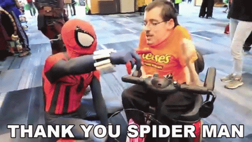 Thank You Spiderman Spiderman GIF - Thank You Spiderman Thank You Spiderman GIFs
