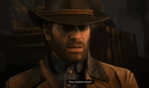 a man in a cowboy hat says it damn well doesn t