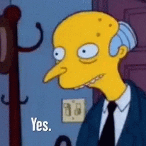 Yes Simpsons GIF - Yes Simpsons GIFs