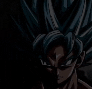 Goku Stare Meme - Goku Stare Look - Discover & Share GIFs