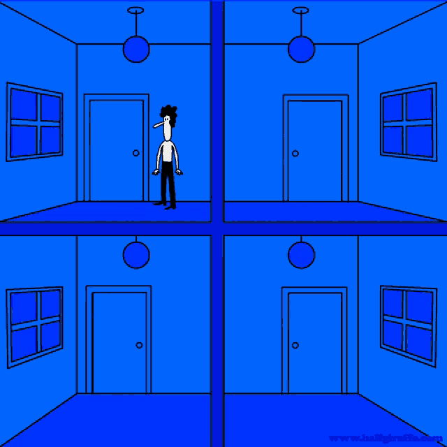 Doors Confusion GIF - Doors Confusion In And Out GIFs