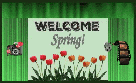 Welcome Spring Happy Spring GIF - Welcome Spring Happy Spring GIFs
