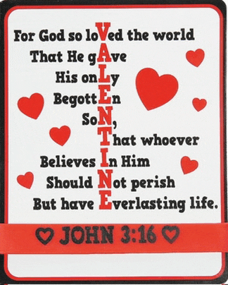 a sign that says for god so loved the world that he gave his son begotten son