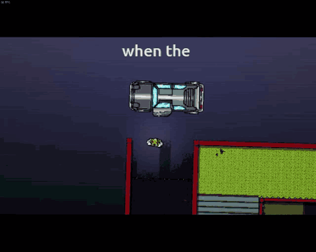 a screenshot of a video game with the words " when the " on the bottom