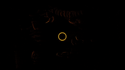 a dark background with a glowing circle and a sign that says " light cola "
