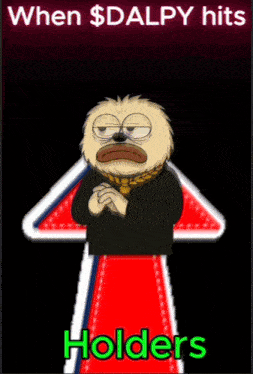 a poster with a cartoon character and the words " holders " at the bottom