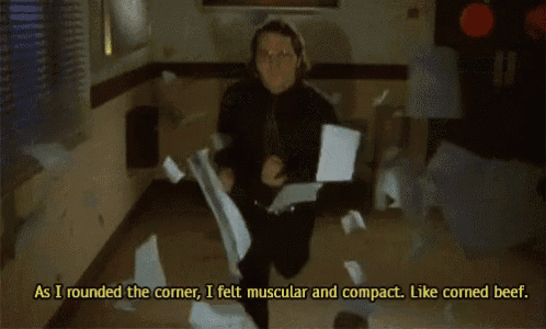 Running I Felt Muscular And Compact GIF