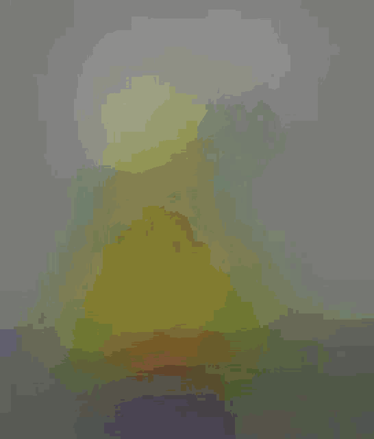 a blurry picture of a cartoon character with the words `` 4 am vibes '' written on the bottom .