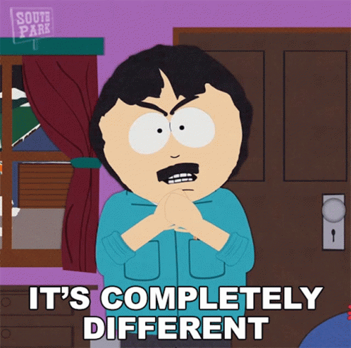 Its Completely Different Randy Marsh GIF - Its Completely Different Randy Marsh South Park GIFs