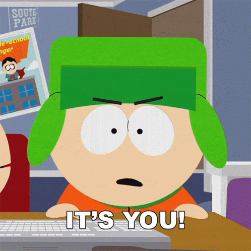 Its You Kyle Broflovski GIF - Its You Kyle Broflovski South Park GIFs