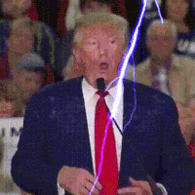 Trump Shake GIF - Trump Shake Lightning GIFs