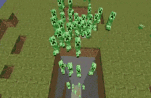 Minecraft Creeper GIF - Minecraft Creeper Fall GIFs