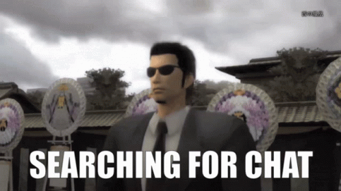 Searching For Chat Searching For Someone GIF - Searching For Chat Searching For Someone Yakuza GIFs